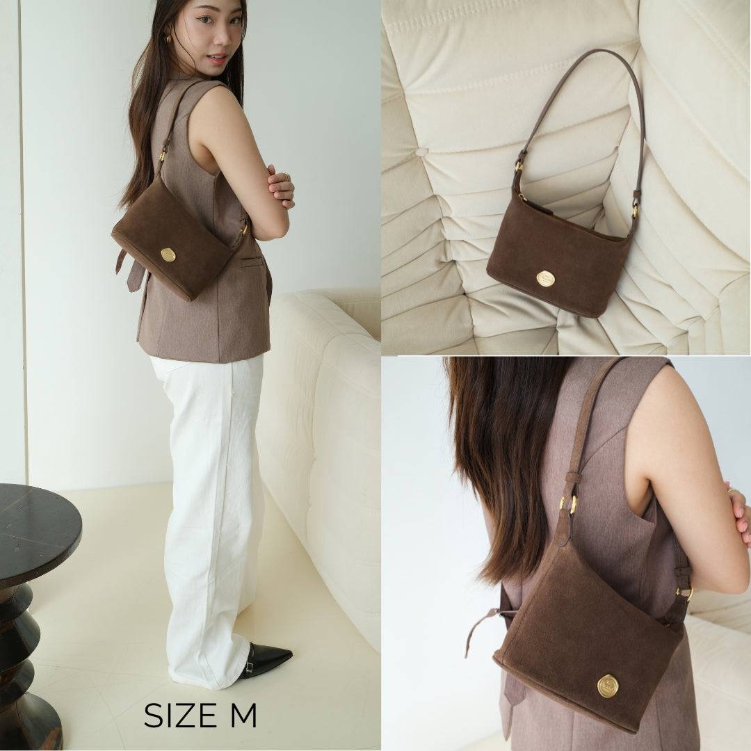 COMFY SUEDE : HOBO bag