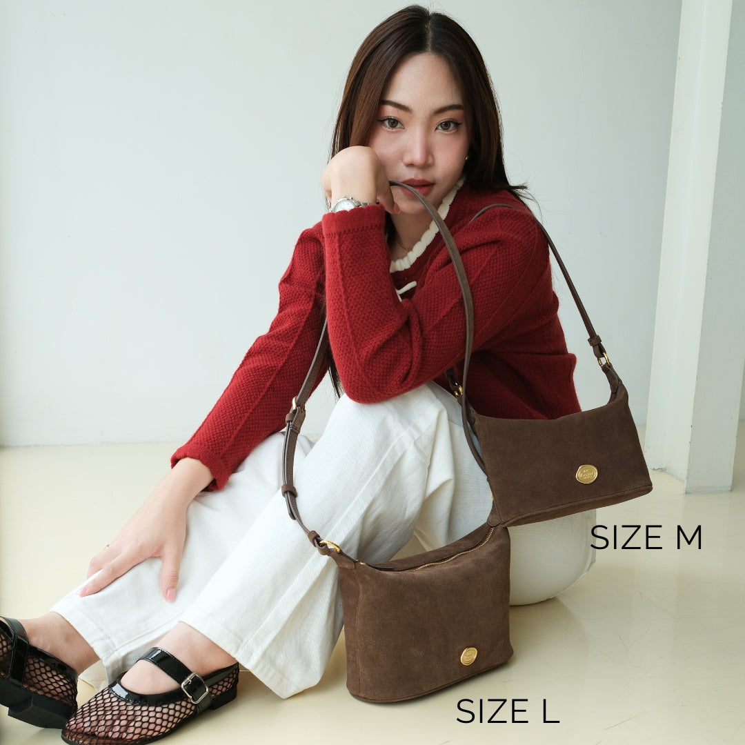 COMFY SUEDE : HOBO bag