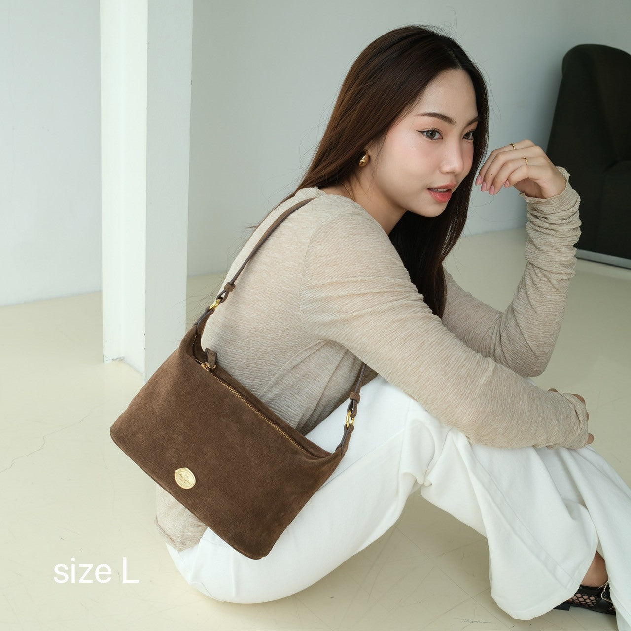COMFY SUEDE : HOBO bag