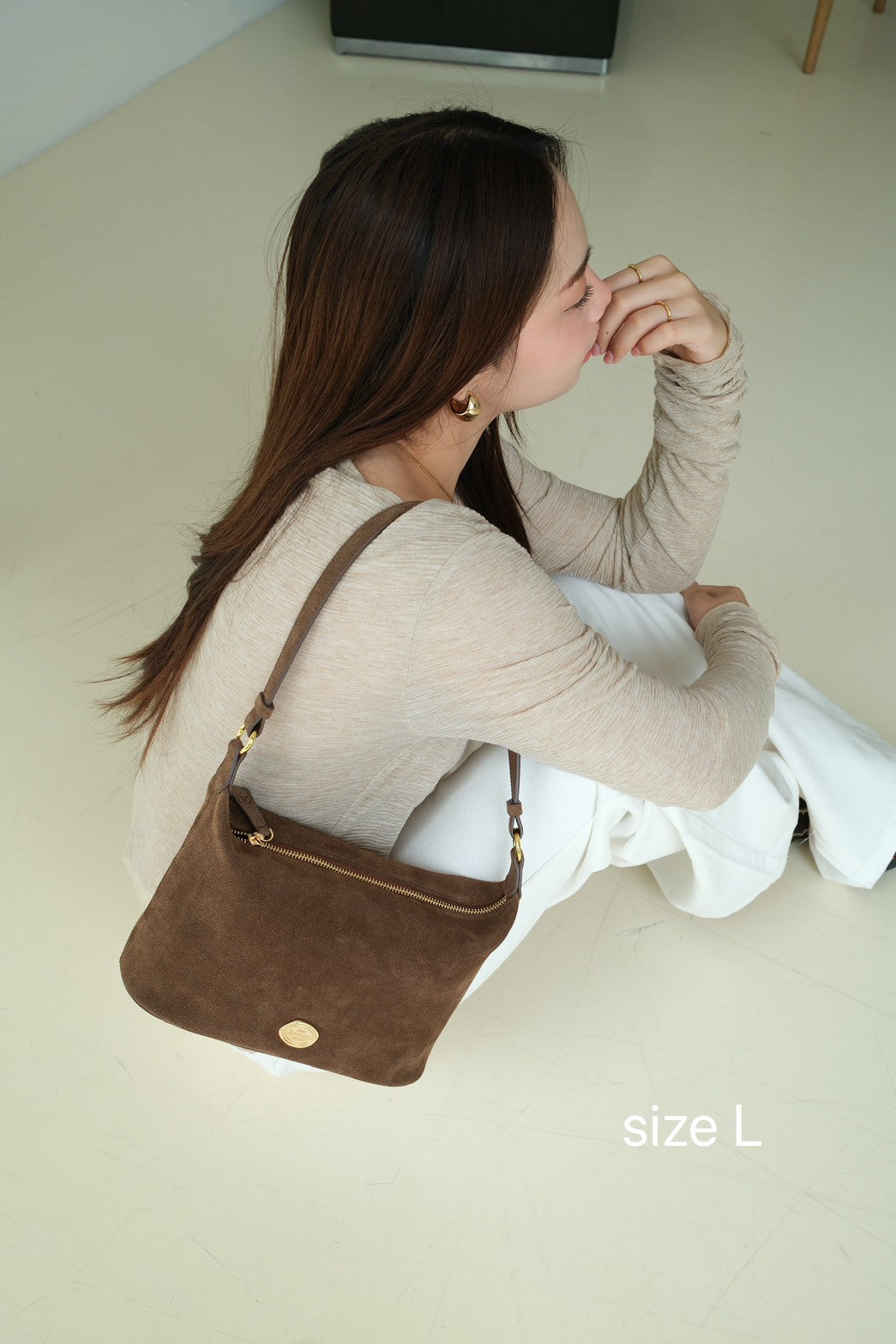 COMFY SUEDE : HOBO bag
