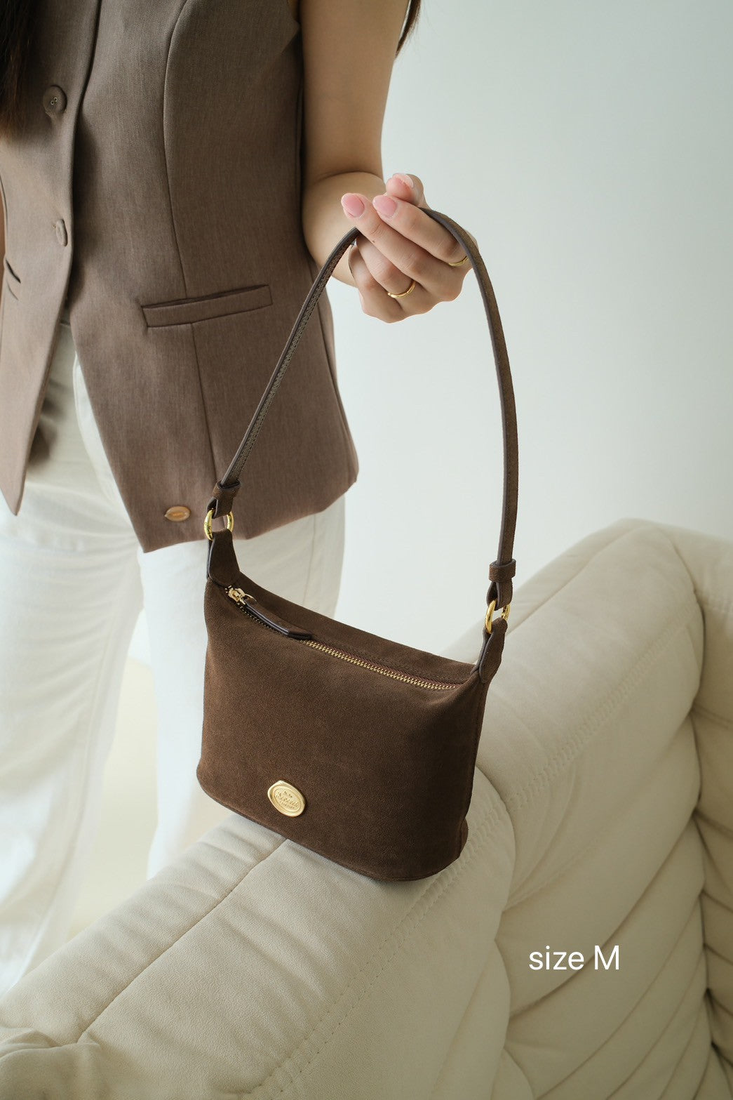 COMFY SUEDE : HOBO bag