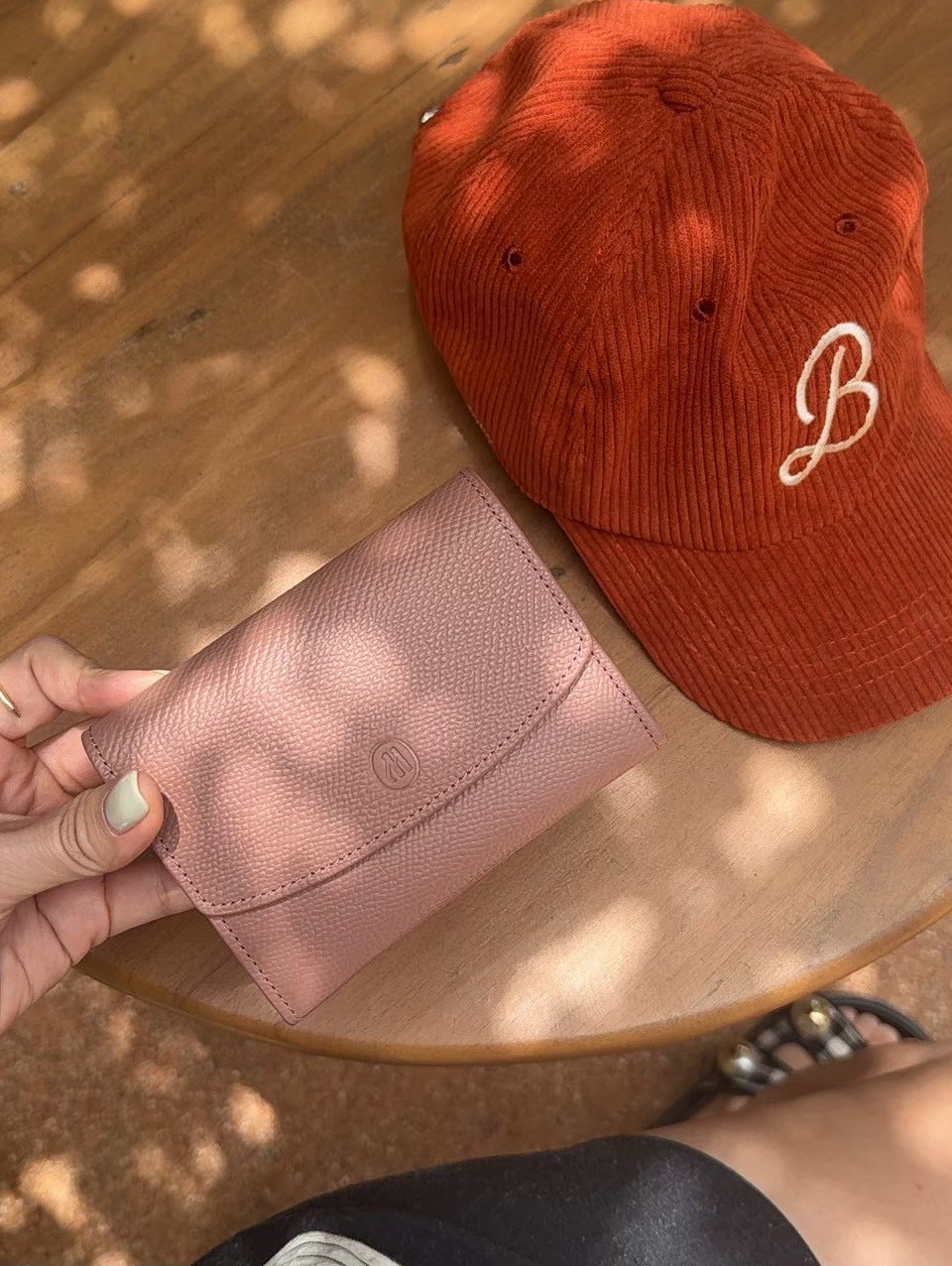 Grace wallet : Short wallet , Genuine leather