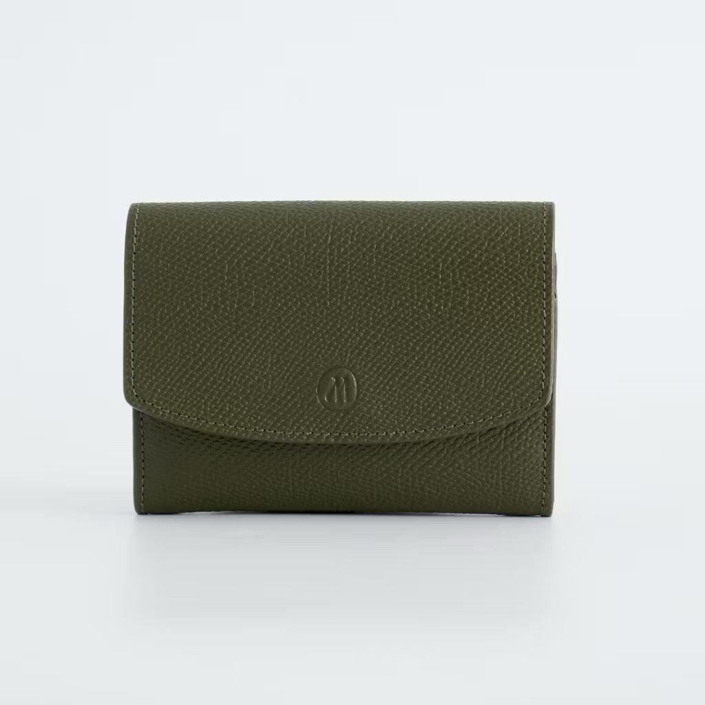 Grace wallet : Short wallet , Genuine leather