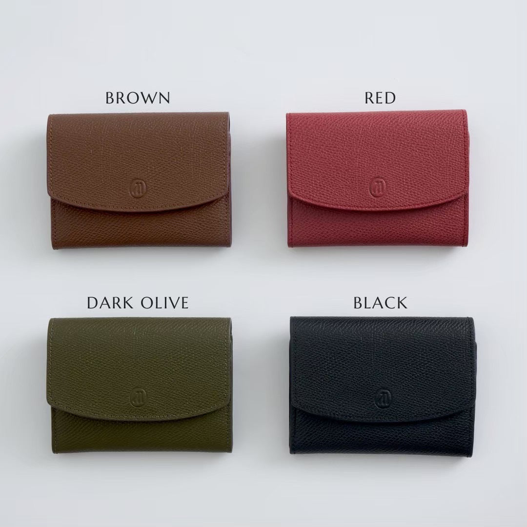 Grace wallet : Short wallet , Genuine leather