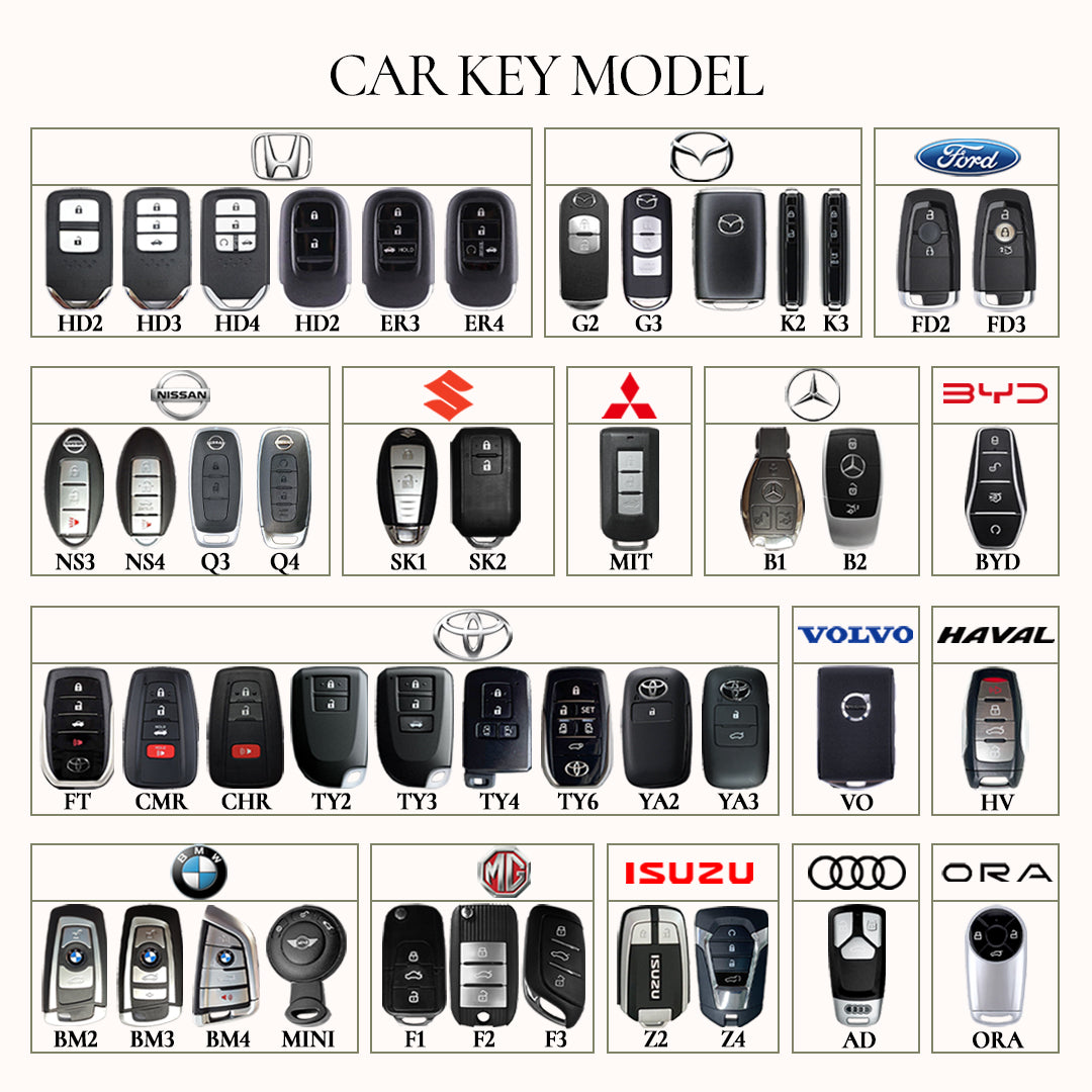 Car Key Case - TOYOTA (CHR)